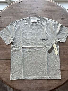 NEW Essentials Fear Of God Dark Oat T-Shirt - Sizes XS, S, M, L, XL